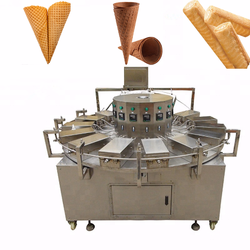 GS-022 Semi-Automatic Electric Egg Roll and Wafer Cone Forming Machine