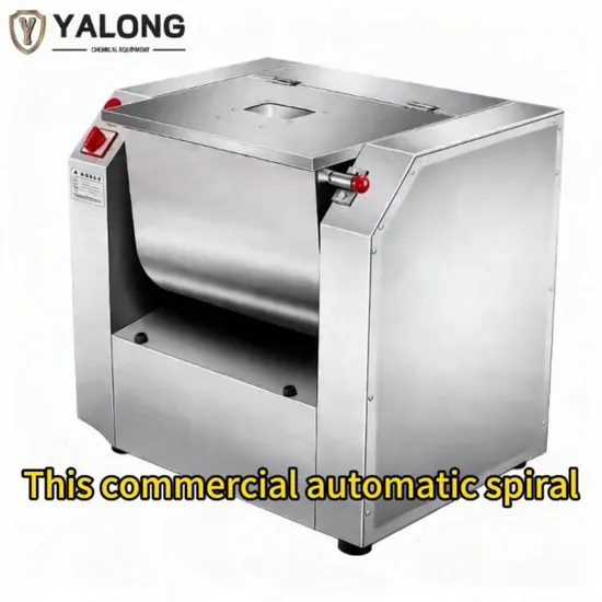 Commercial Automatic Spiral Dough Mixer for Bakery Bread - Commercial Spiral Dough Mixer and Automat
