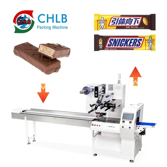 Horizontal Pillow Packing Machine for Bakery, Candy Snacks High-Speed Flow Wrapping Machine - Protei